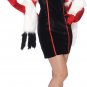 High quality Deluxe CRUELLA Mini dress Adult Women Costume Small/Medium