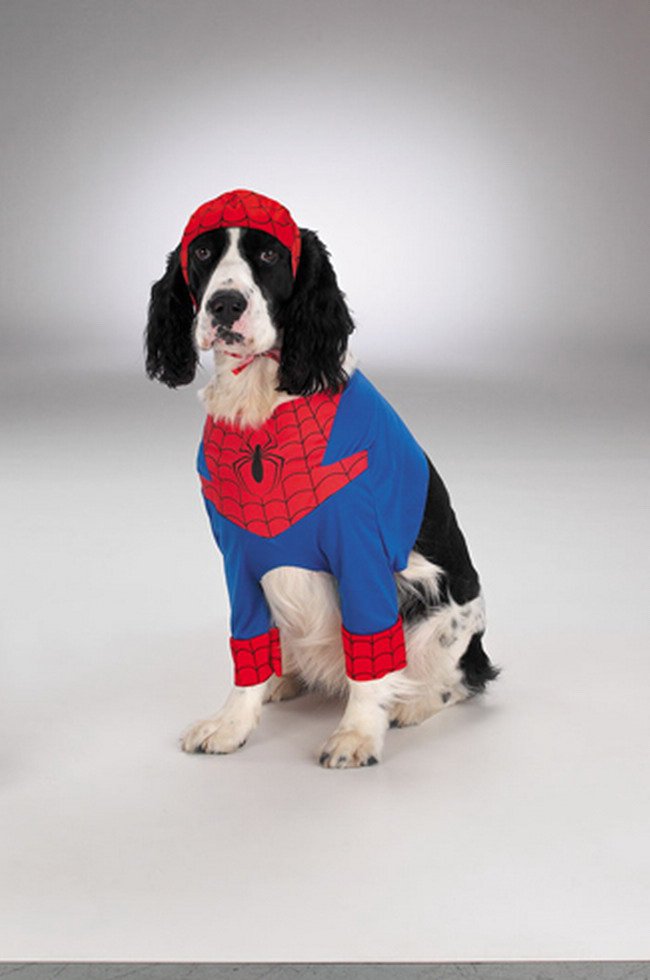 High Quality Spiderman Dog Pet Costume Medium