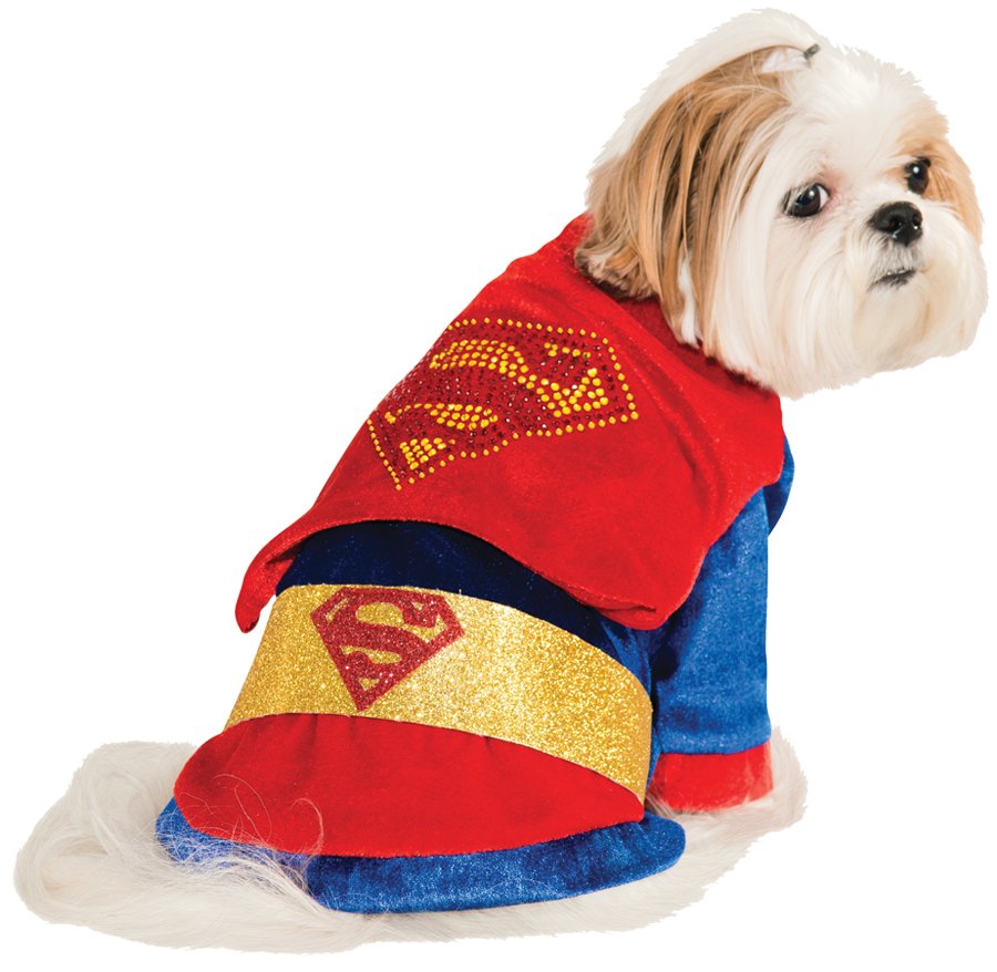 High Quality SUPERMAN PET COSTUME size Large licensed