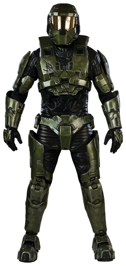 Authentic High Quality HALO 3 Master Chief Licensed Costume Full Armor Helmet-SUPREME EDITION
