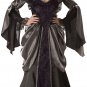 Authentic SNOW WHITE Wicked Queen Villain Gothic Evil Halloween Womens Costume Medium