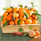 Deluxe Season's Greetings Ultimate Mandarins Christmas Crate Gift Basket