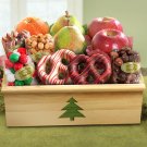 High Sierra Deluxe Christmas Crate Gift Basket