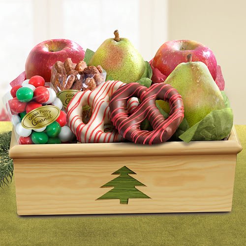 High Sierra Christmas Crate Gift Basket