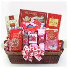 Be Mine Spa and Chocolate Valentines Basket Gift For Her