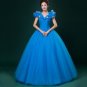 High quality Women Halloween Cosplay Adult Fancy Dress Princess Cinderella Ball Gown Costume Medium