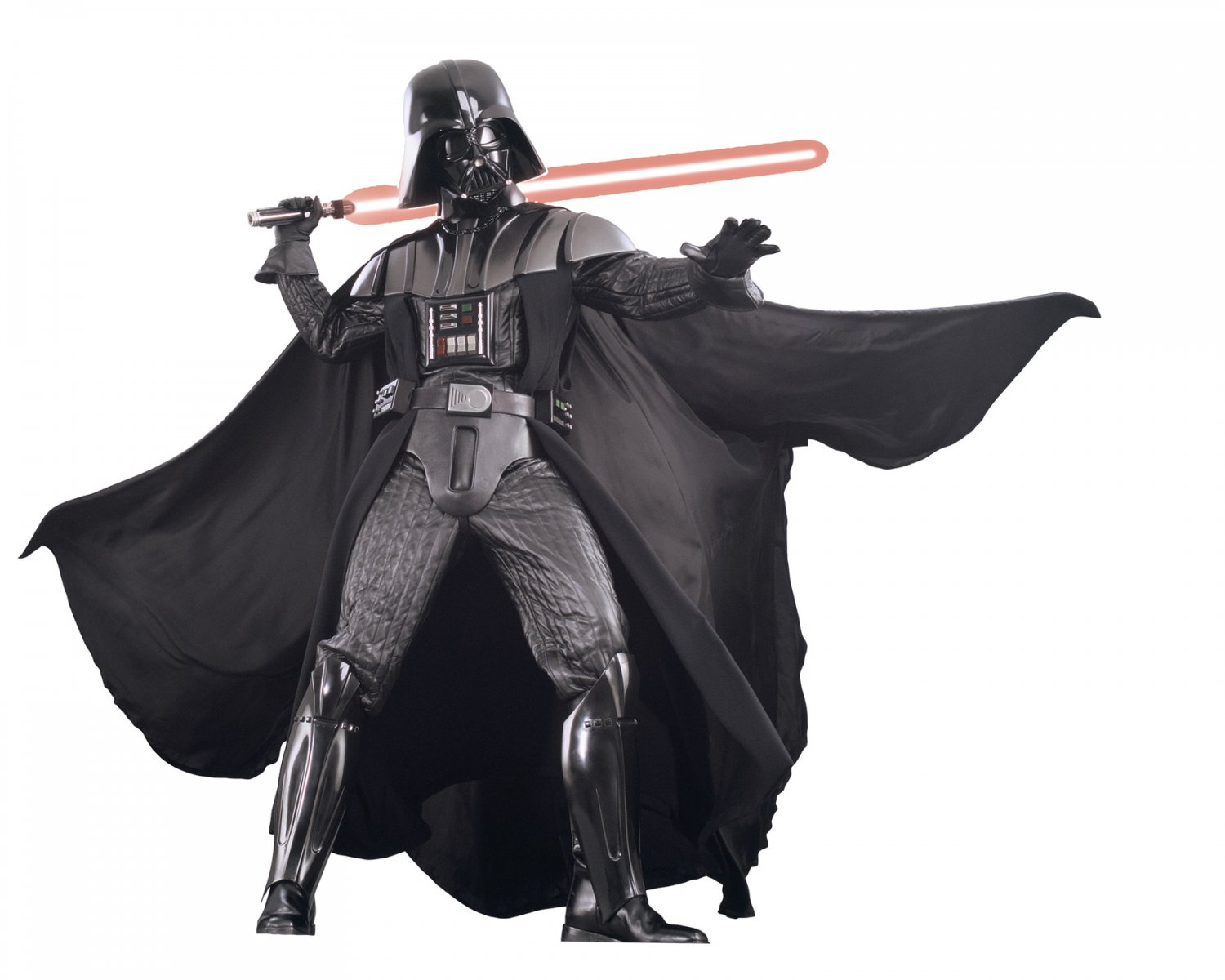 Authentic Star wars SUPREME Costume DARTH VADER ADULT Fancy dress Licensed Std Size