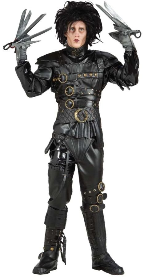 Deluxe Complete EDWARD SCISSORHANDS GRND HERIT Halloween Costume Std size