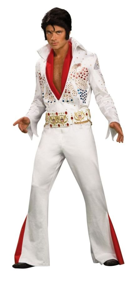 Super Deluxe ELVIS Jumpsuitt GRAND HERITAGE Halloween Men Costume M Licensed