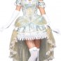 Deluxe PASSIONATE Queen Fancy Dress Adult Costume Princess Disney M