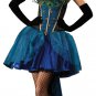 5 pcs Deluxe PEACOCK Queen Fancy Dress Adult Costume Princess Disney S