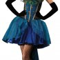 5 pcs Deluxe PEACOCK Queen Fancy Dress Adult Costume Princess Disney M 8-10
