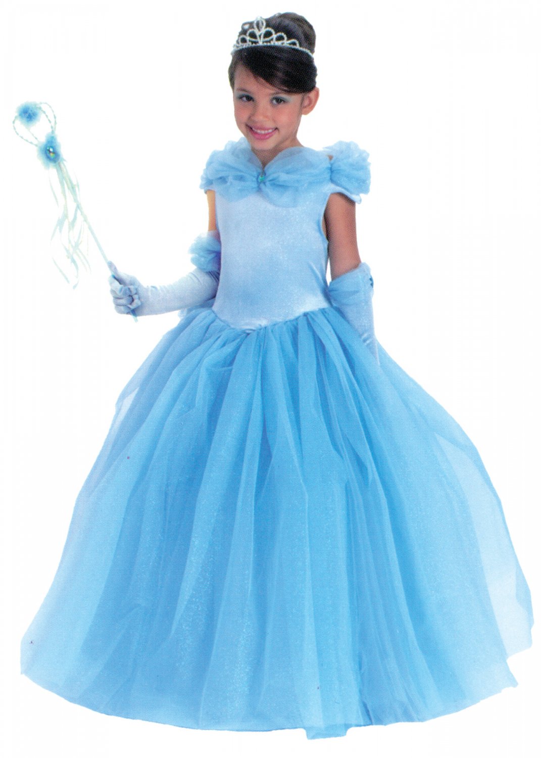 Deluxe PRINCESS Fancy Dress Cinderella CYNTHIA CHILD  XS 2-4