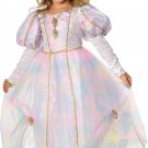 RAINBOW PRINCESS Dress Gown Halloween Costume Party CHILD MD 8-10