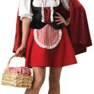Deluxe RED RIDING HOOD Costume Fancy Dress Adult Halloween Party MD High Quality Deluxe RED RIDING HOOD Costume Fancy Dress Adult Halloween Party MD High Quality