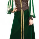 Deluxe MAID MARION Dress Gown ADULT Women Halloween Costume Party SM High quality