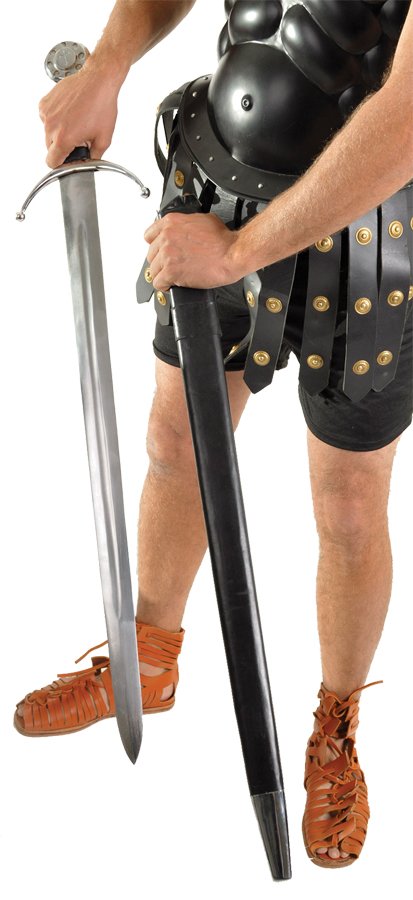 Collectors Knights SWORD MEDIEVAL AND SCABBARD Silver High Quality