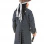 PIRATES OF THE CARIBBEAN CAPTAIN JACK SPARROW REPLICA COSTUME Blue Coat Men SM