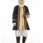 Admiral Norrington Pirate Coat Jacket Medieval Adult Costume LG