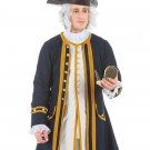 Admiral Norrington Pirate Coat Jacket Medieval Adult Costume XL Admiral Norrington Pirate Coat Jacket Medieval Adult Costume XL