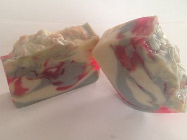 STRAWBERRY FIELDS VEGAN HANDMADE CP SOAP