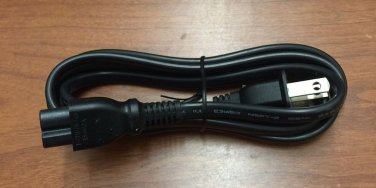 US 2-Prong Port AC Power Cord/Cable for PS2 PS3 Slim, PS4