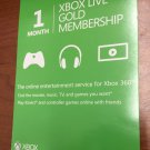 MICROSOFT XBOX 360 ONE MONTH LIVE GOLD MEMBERSHIP CARD (30 DAYS!)  CHEAPEST!