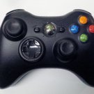 OFFICIAL MICROSOFT XBOX 360 SLIM BLACK WIRELESS CONTROLLER !