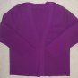 Duet Cardigan with Matching Tank*Jam Purple*Cardigan Long Sleeves*Tank Sleeveles