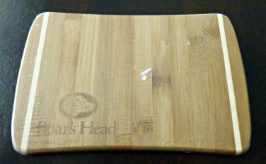 New Boar's Head Bamboo Cutting Board/Cheese Board*9''X6''