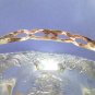 Silver Bronze Dish with Handle*Tray*7''X 5''