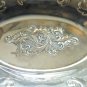 Silver Bronze Dish with Handle*Tray*7''X 5''