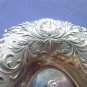 Silver Bronze Dish with Handle*Tray*7''X 5''
