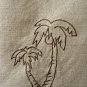 Robert Louis 3/4 Sleeve*V-Neck*Button Down Shirt*Embroidery Design*Size M*