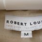 Robert Louis 3/4 Sleeve*V-Neck*Button Down Shirt*Embroidery Design*Size M*
