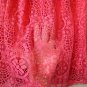 NWT Red Camel Est.1931 Size XS Pink Short Sleeve Women's Top Lace/Lined Floral
