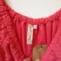 NWT Red Camel Est.1931 Size XS Pink Short Sleeve Women's Top Lace/Lined Floral