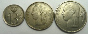 Belgium coins (circulated)