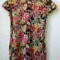 Ann Taylor LOFT Size S ?? Puffed Short Sleeve Square Neckline Floral Design Top