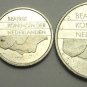 Money Europe SET of 5 Netherlands Circulation Coins 5,10,25 cents,1,5 Gulden