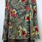 Requirements Size 10-12?? Skirt Animal Print/Floral Wide Waist Side Zipper