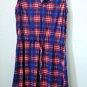 NWT Lily Rose Size XS Sleeveless V-Neck Dress Geometric Print Elastic/Tie Waist