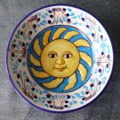 SOLEIL Hand Painted Bowl for Seymour Mann Inc. Faience Sun Design 6'' Diameter