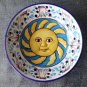 SOLEIL Hand Painted Bowl for Seymour Mann Inc. Faience Sun Design 6'' Diameter