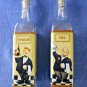 SET of 2 Grant Howard Glass Oil&Vinegar Dispenser/Cruet Waiter Motive 16 OZ