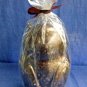 NW/T Owl Shape Medium Candle Wax Cinnamon Scented 7'' Tall Made in Vietnam