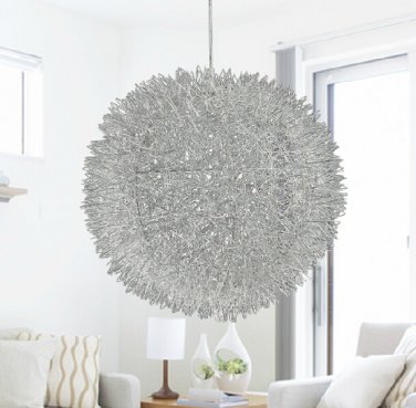 EDISON NATIVE SILVER GOLDEN MUUTO E27 G9 ARTS BAR ALUMINUM CHANDELIER HANGING PENDANT LAMP LIGHTS