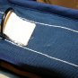 $50 Ladies Shoulder Bag - Blue and Tan Stripes