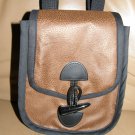 $40  Faux Suede Pouch / Early to High Medieval Pouch / Renaissance Belt Pouch / Historic Style Pouch