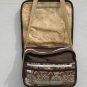 $60 Shoulder Bag - Brown and Gold Spanish Tiles with Brown Edging and Gold Ric Rac - 9 X 12 Inches